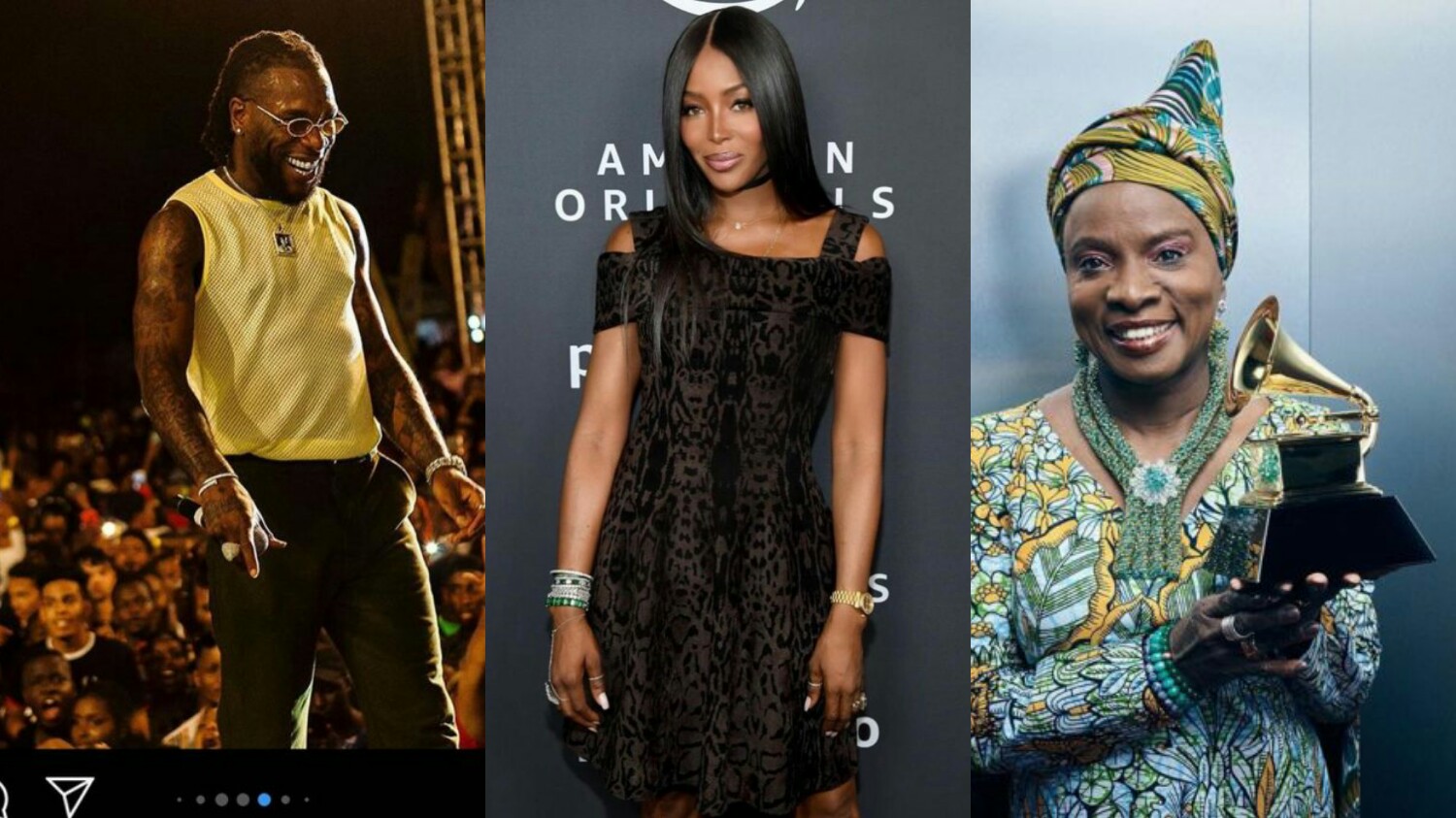 Naomi Campbell Writes Open Letter To Grammy Awards Organizers After Burna Boy’s Loss At Grammy 2020 Edition 