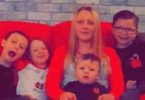 Mum goes missing with her four children aged between three and 11