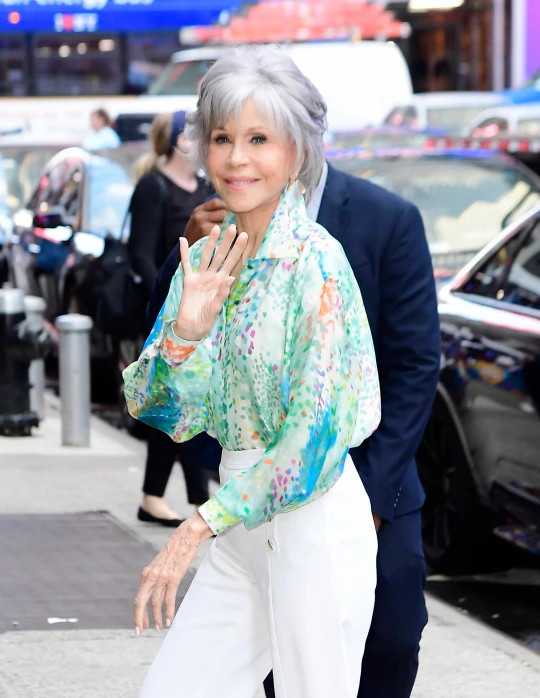 84-year-old Jane Fonda admits another cosmetic surgery would leave her looking 