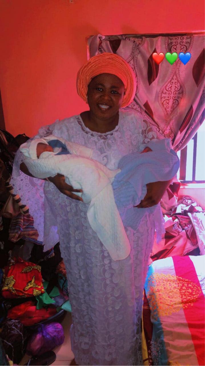 Nigerian couple welcomes twins after 13 years of waiting 