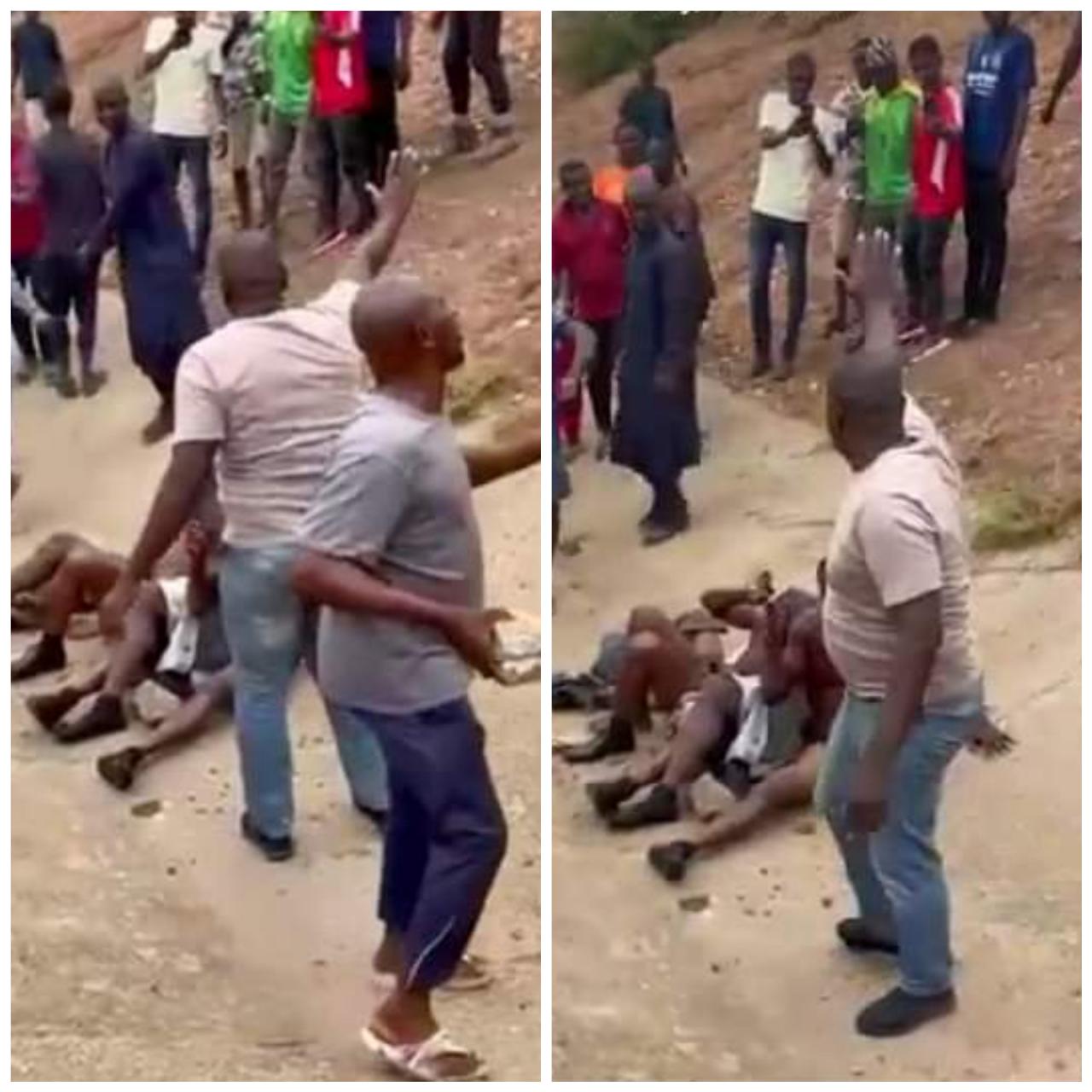 Police rescue three suspected fraudsters from angry mob in Abuja (video)