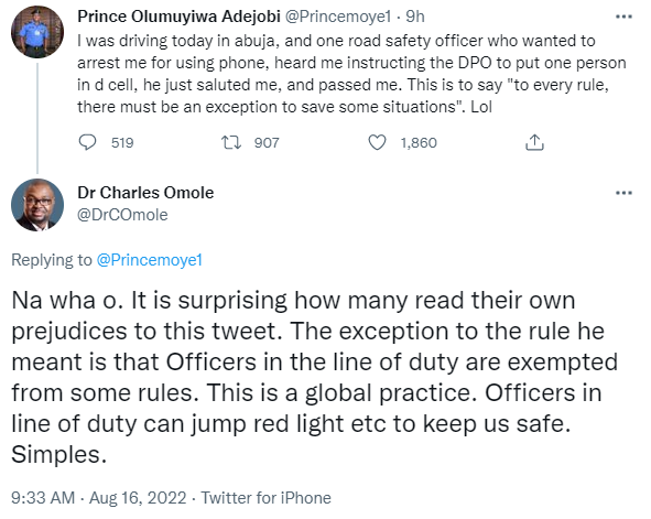Update: I only tested the strength of fake news - Police spokesperson, Olumuyiwa Adejobi, reacts to backlash he received over tweet stating that he escaped arrest for breaking a road traffic law because he