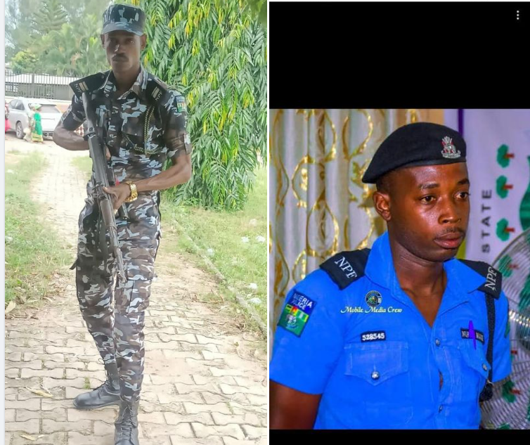 IGP Akali commends two police officers for laying an ambush against bandits and returning 0 