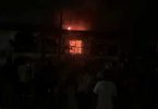 Fire guts shopping mall in Lagos