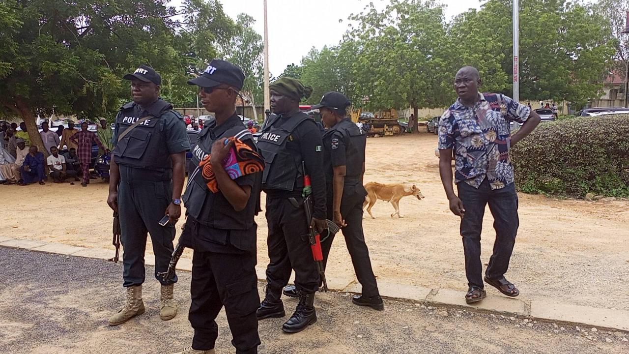 Police parade 8 notorious Shila group members and 23 other suspects in Adamawa  