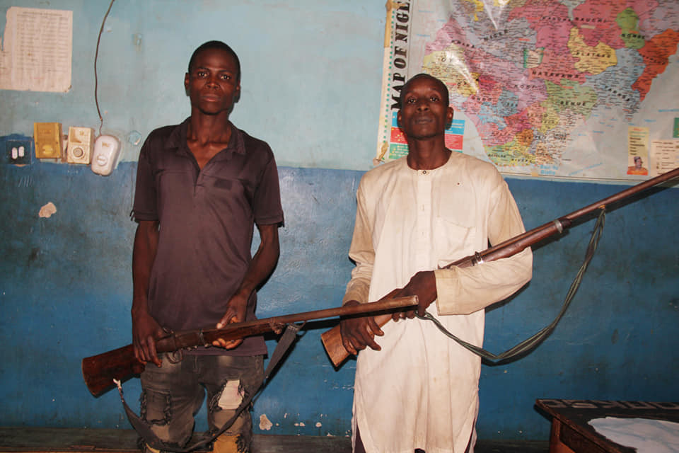 Police arrest two vigilantes for allegedly gang-raping married woman at gunpoint in Bauchi