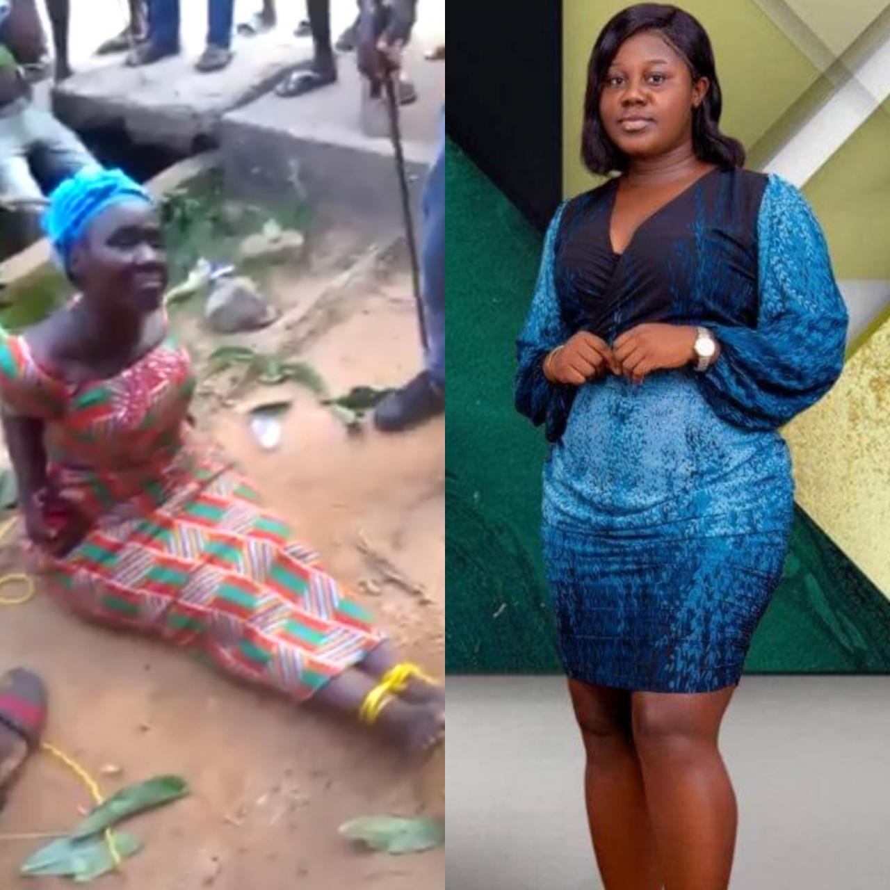 I want revenge" Lady whose widowed mother was tied up for days and flogged in Abia community speaks